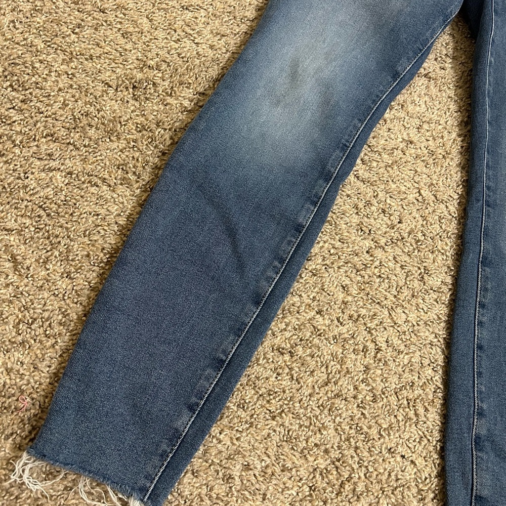 Good American Medium Blue High-Rise Skinny Jeans Women's Size 8/29 Cotton Blend - Picture 6 of 7